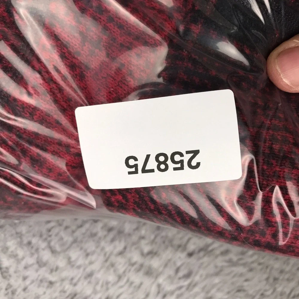 The North Face Novelty Gordon Lyons 1/4 Zip Fleece Pullover Mens XL Red Plaid